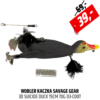 Wobler kaczka Savage Gear 3D Suicide Duck