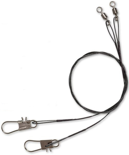 Accessoire Pêche Carnassiers Zebco Quality Trophy Steel Leader 1 X 7 Bobine Safe Leader Matériel Spinning Accessoires De Pêche Brochet Divers 12 Kg Bas De Ligne Acier Pêche