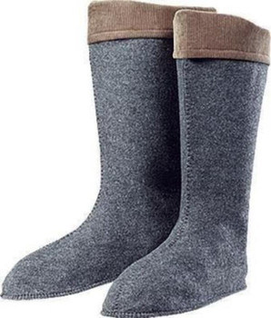 Wkłady do kaloszy z termowłukniny ze sztruksowym mankietem Jaxon