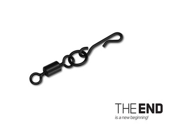 Agrafka z krętlikiem Delphin THE END Q-Cast