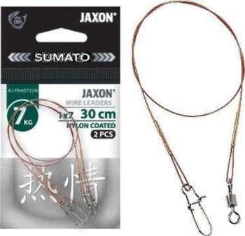 Przypon stalowy powlekany Jaxon Sumato 1x7 - 2szt