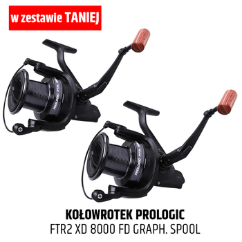 Zestaw dwóch kołowrotów Prologic FTR2 XD