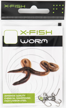 Haczyki X-Fish Worm