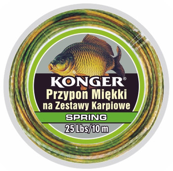 Przypon karpiowy miękki Konger Spring