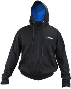 Bluza Okuma Motif Fill-Zip Hoodie