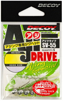 Główka jigowa Decoy SV-55 Aji DRIVE