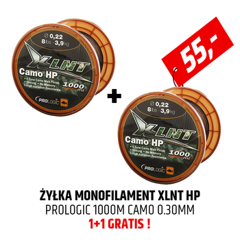 Żyłka monofilament XLNT HP Prologic 1000m Camo