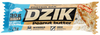 Dzik Baton Proteinowy White Peanut Butter