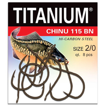 Haczyki Titanium CHINU 115