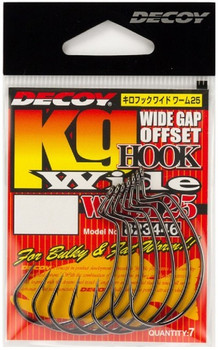 Hak spinningowy Decoy Worm 25 WIDE