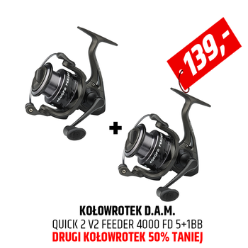 Kołowrotek DAM Quick 2 Feeder