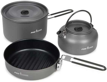 Biwakowy komplet garnków Fox Cookware 3 piece Cook Set