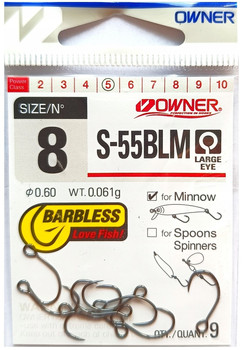 Hak spinningowy OWNER S-55BLM