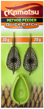 Zestaw koszyczki zanętowe + forma Kamatsu Quick Catch Set