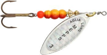 Obrotówka Mepps Aglia Long Rainbo/Srebrna