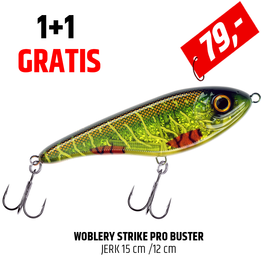 Wobler Strike Pro Buster Jerk Slow Sinking