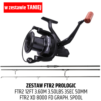 Zestaw karpiowy Prologic FTR2 wędka i kołowrotek
