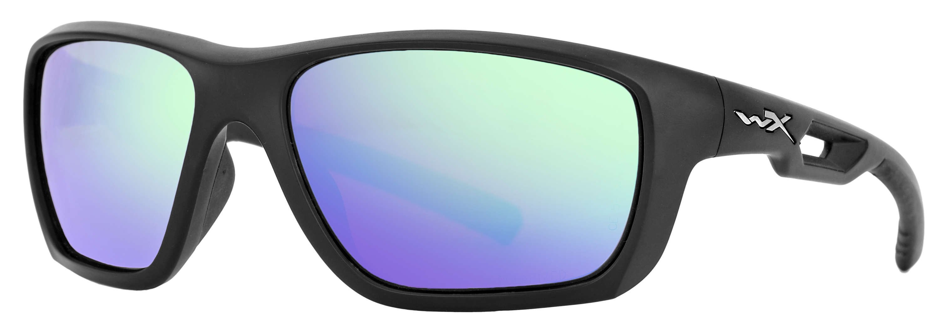 Okulary polaryzacyjne WileyX Aspect Emerald Mirror Black Frame