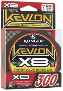 Plecionka Konger Kevlon X8