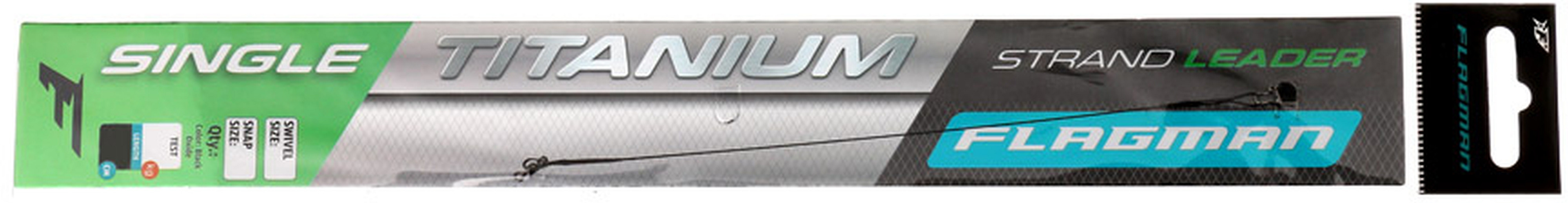 Przypon spinningowy Flagman Titanium Single Strand Wire Leader