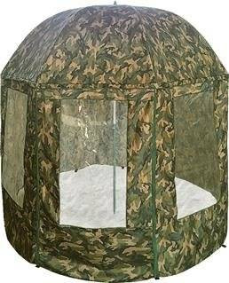 Parasol wędkarski z osłoną i oknami AK-KZS046