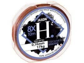 Plecionka tonąca 8x Jaxon Hegemon Sinking 0,08-0,20mm 10m