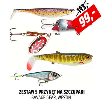 Zestaw przynęt szczupakowych Big Pike