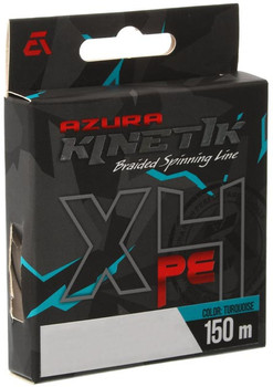 Plecionka Azura Kinetik X4 0.165mm 15kg 150m Turquoise