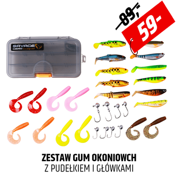 Zestaw gum okoniowych PERCH