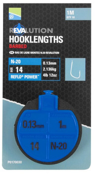 Przypony Preston N-20 Revalution Hooklenghts