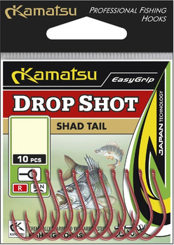 Haczyki Kamatsu Drop Shot Shad Tail