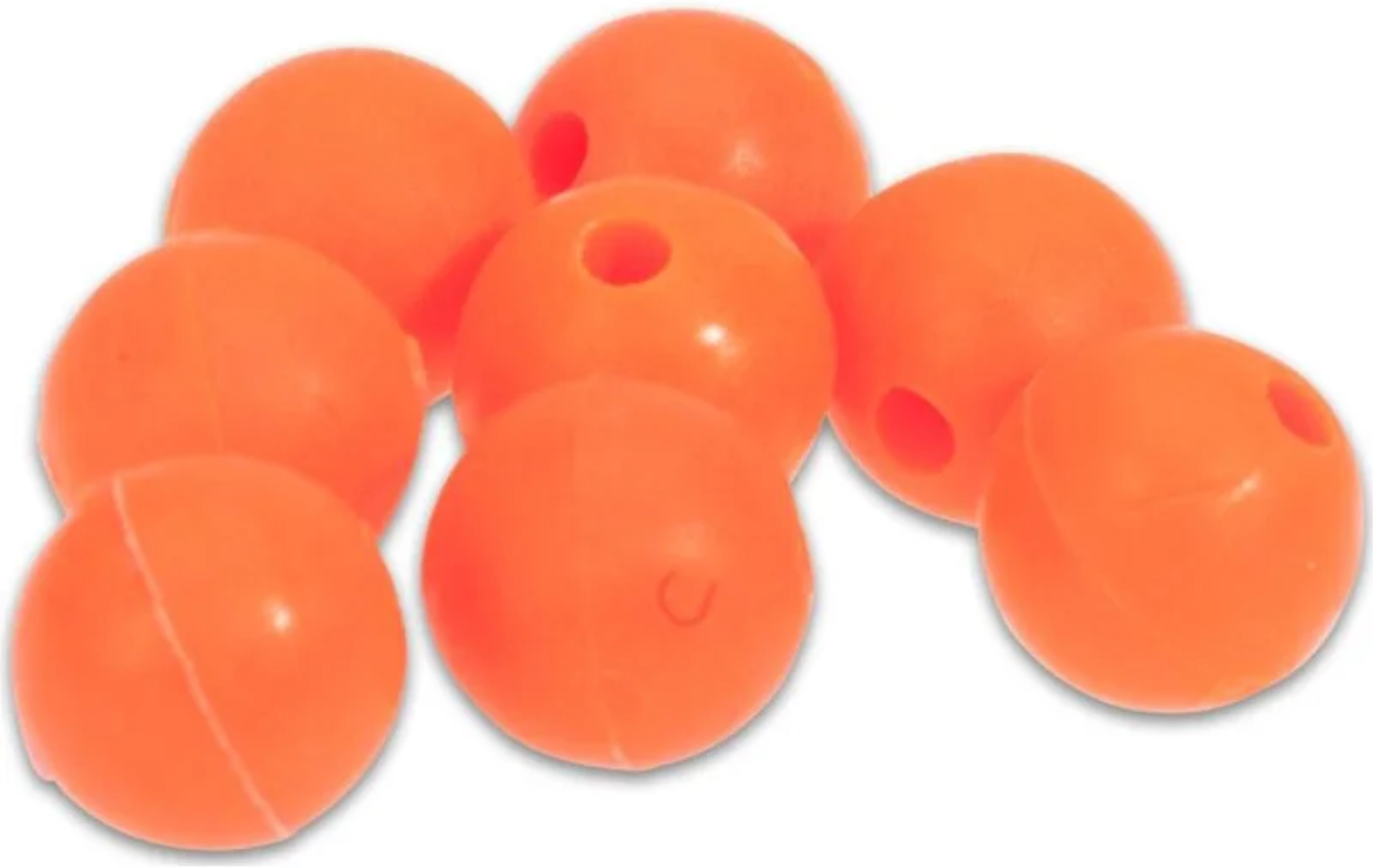Koraliki Aquantic Red Rubber Beads