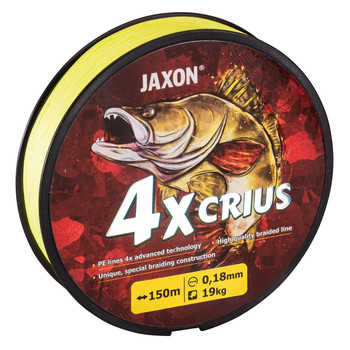 Plecionka Jaxon Crius 4x Fluo