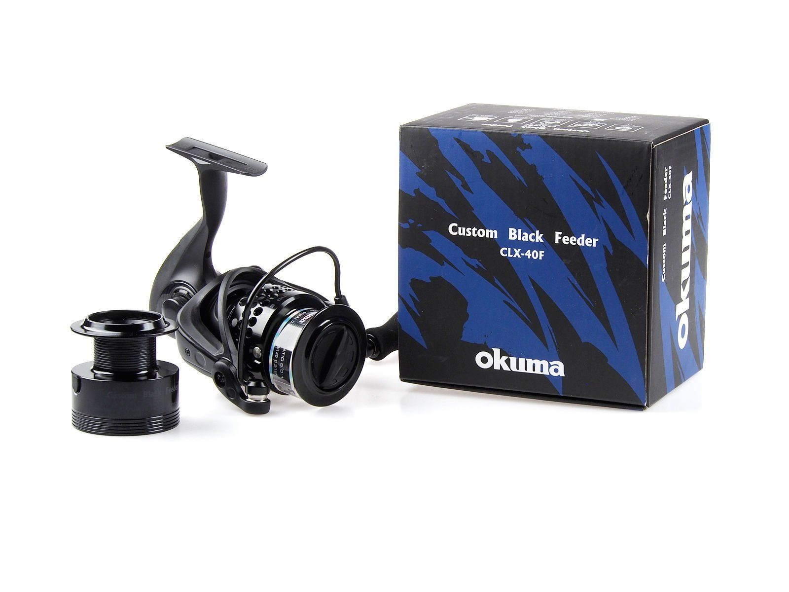 Kołowrotek Okuma Custom Black Feeder 7+1bb