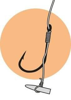 Haczyki Jaxon z przyponem z plecionki Method Feeder 0,12mm