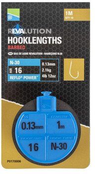 Przypony Preston N-30 Revalution Hooklenghts