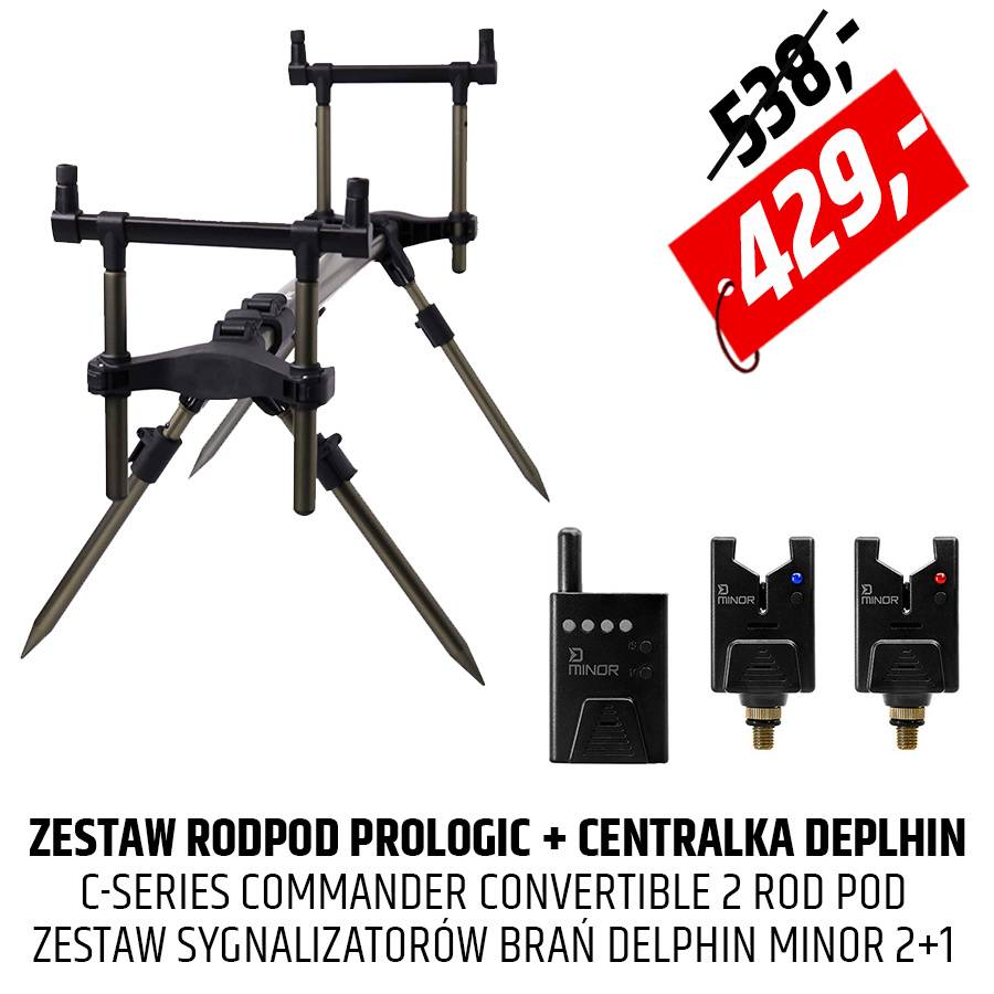 Stanowisko C-Series Commander Convertible z sygnalizatorami Minor 2+1