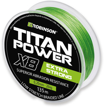 Plecionka Robinson Titan Power X8