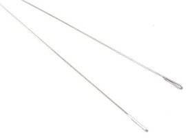 Igła do macowania martwej rybki, żywca Jaxon 13 cm