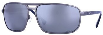 Okulary polaryzacyjne WileyX Hayden Silver Flash Smoke Grey Lens Matte Dark Gunmetal