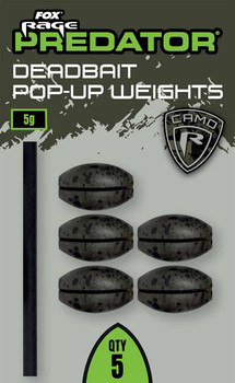Zestaw FOX Rage Camo Deadbait Pop-Up Weights