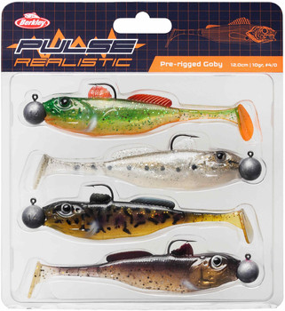 Zestaw gum z główkami Berkley Pulse Realistic Goby