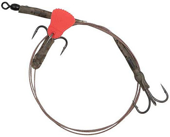 Przypon zywcowy FOX Rage Twin Treble Trace