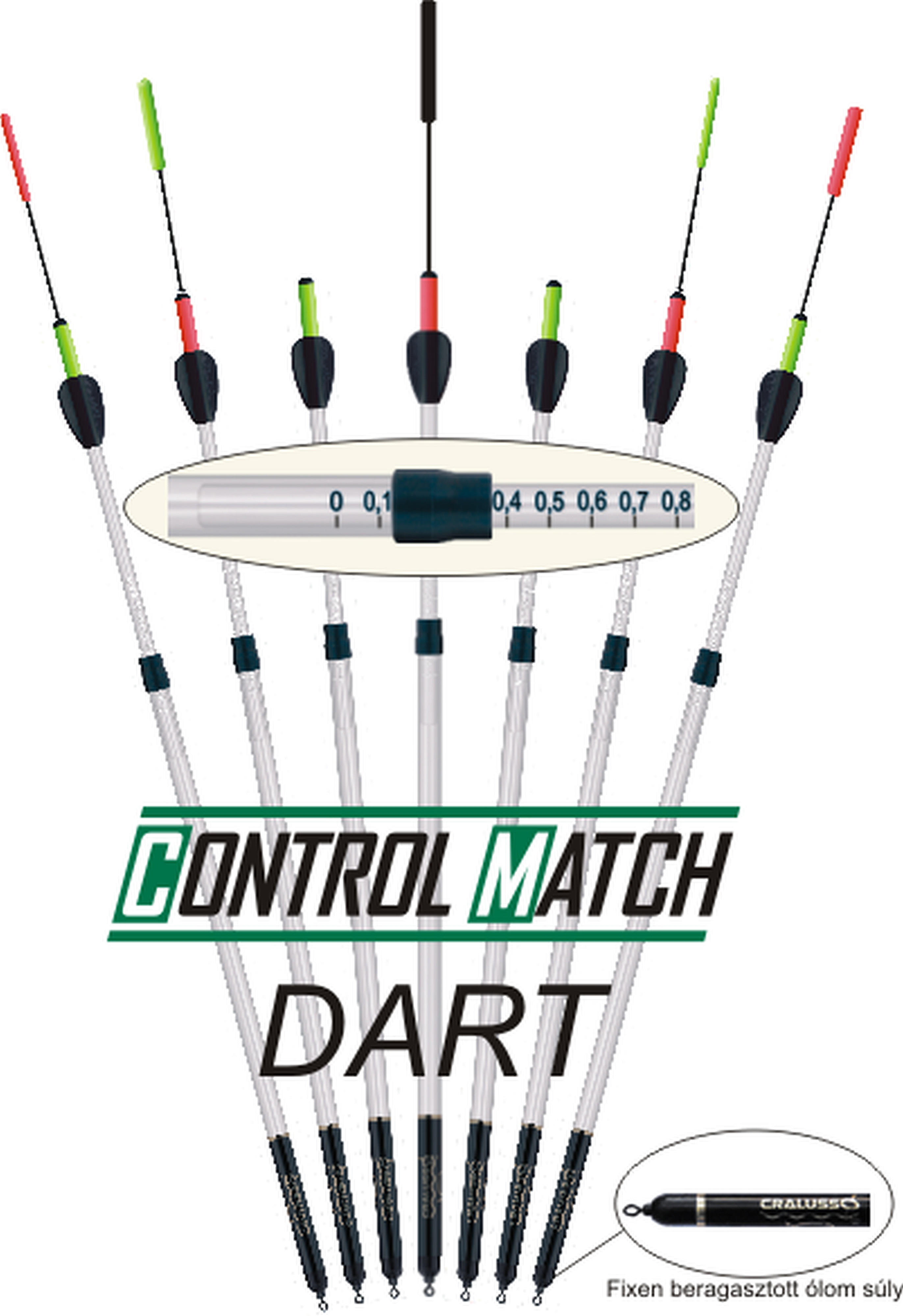 Spławik Cralusso Control Match With Dart