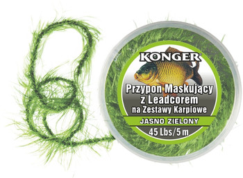Przypon maskujący z Leadcorem Konger