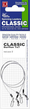 Przypon spinningowy stalowy Dragon 7x7 Surflon Classic A.F.W.