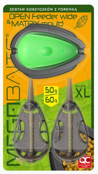 Koszyczek zanętowy Megabaits Open Feeder Wide Matrix Mould