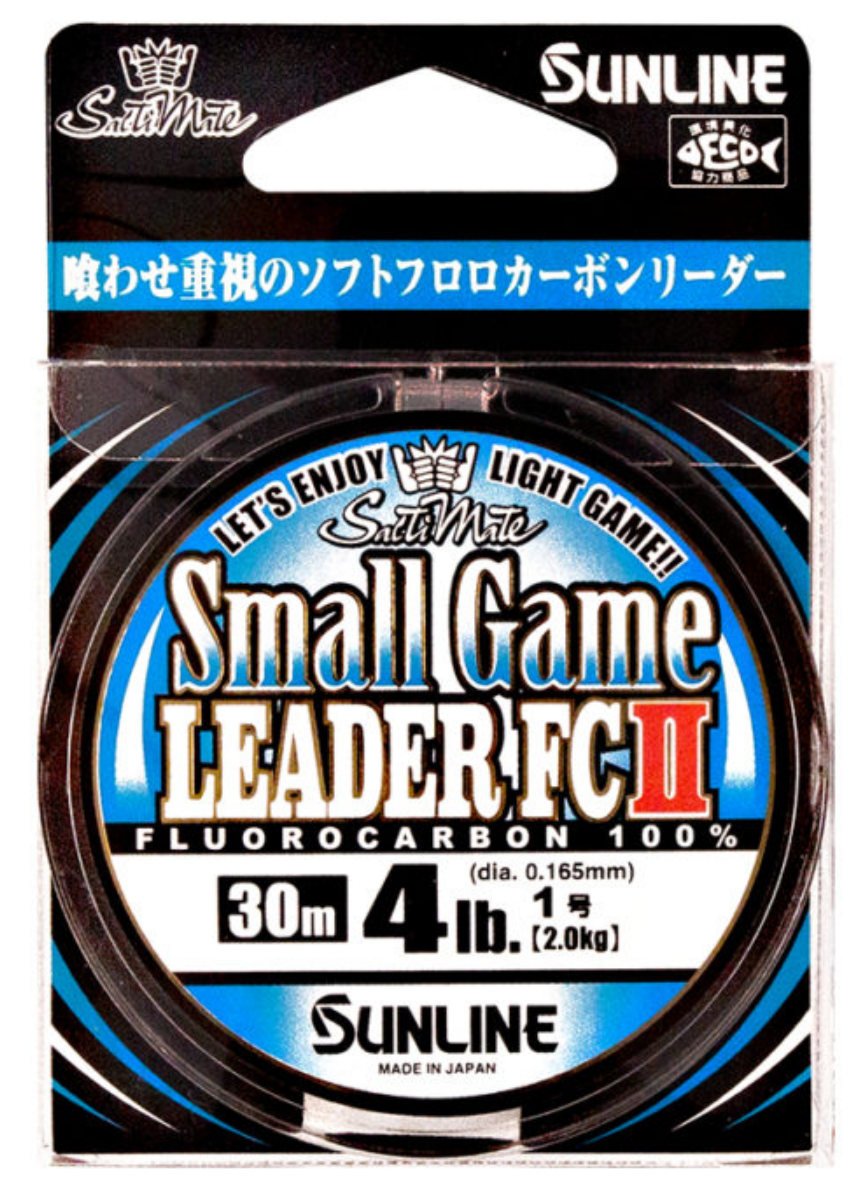 Fluorocarbon Sunline Small Game Leader FC II