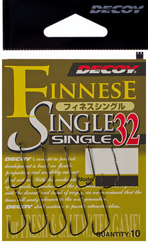 Hak spinningowy Decoy SINGLE 32 FINESSE SINGLE