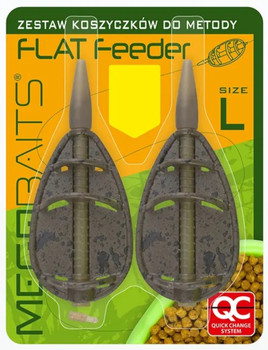 Koszyczek zanętowy Megabaits Flat Feeder Metody